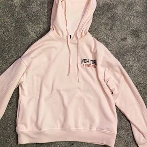 Light pink hoodie